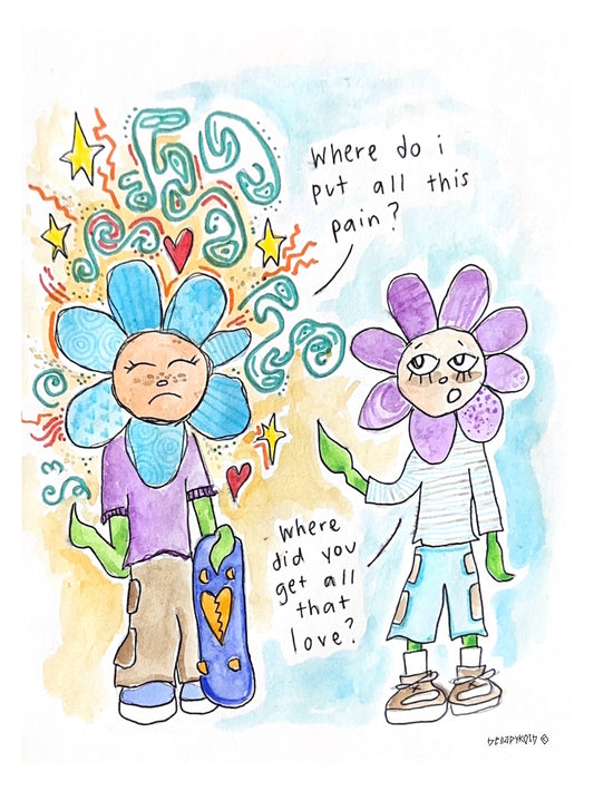 "Where Did You Get That Love" Print