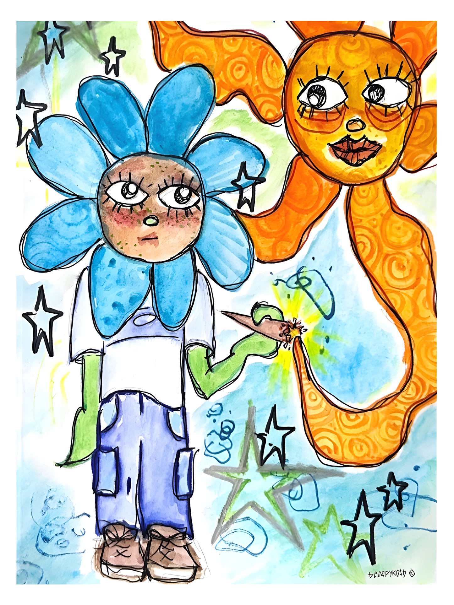 "Light Up" Print